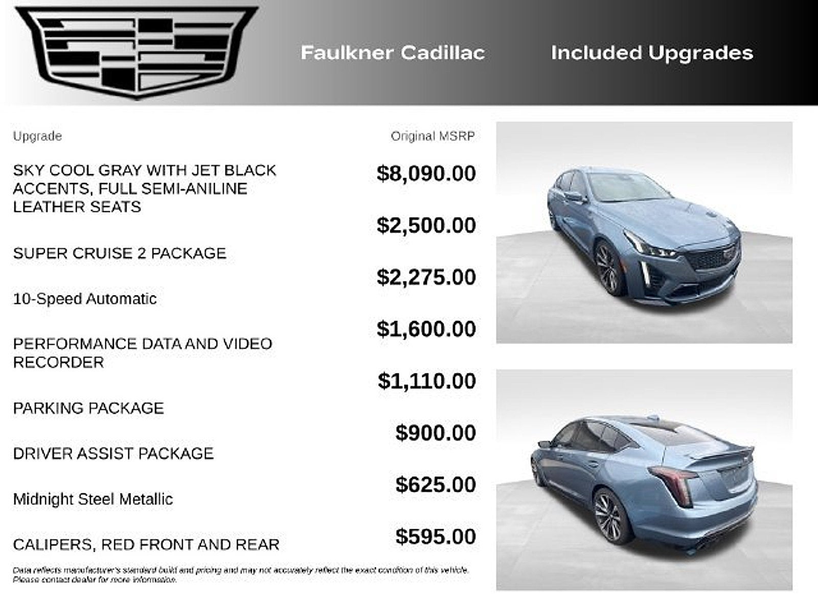 2024 Cadillac CT5-V V-Series Blackwing