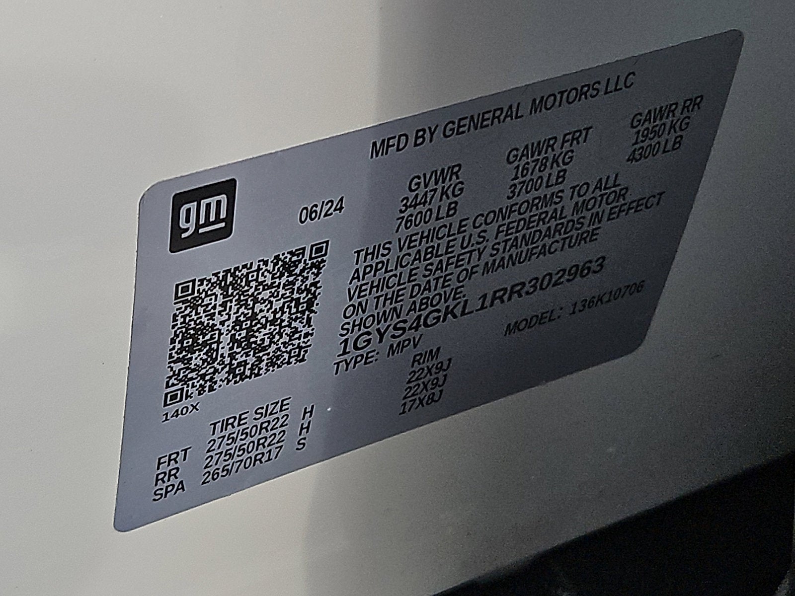 2024 Cadillac Escalade Sport Platinum