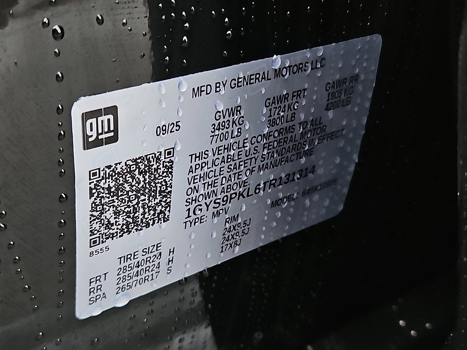 2026 Cadillac Escalade ESV Sport