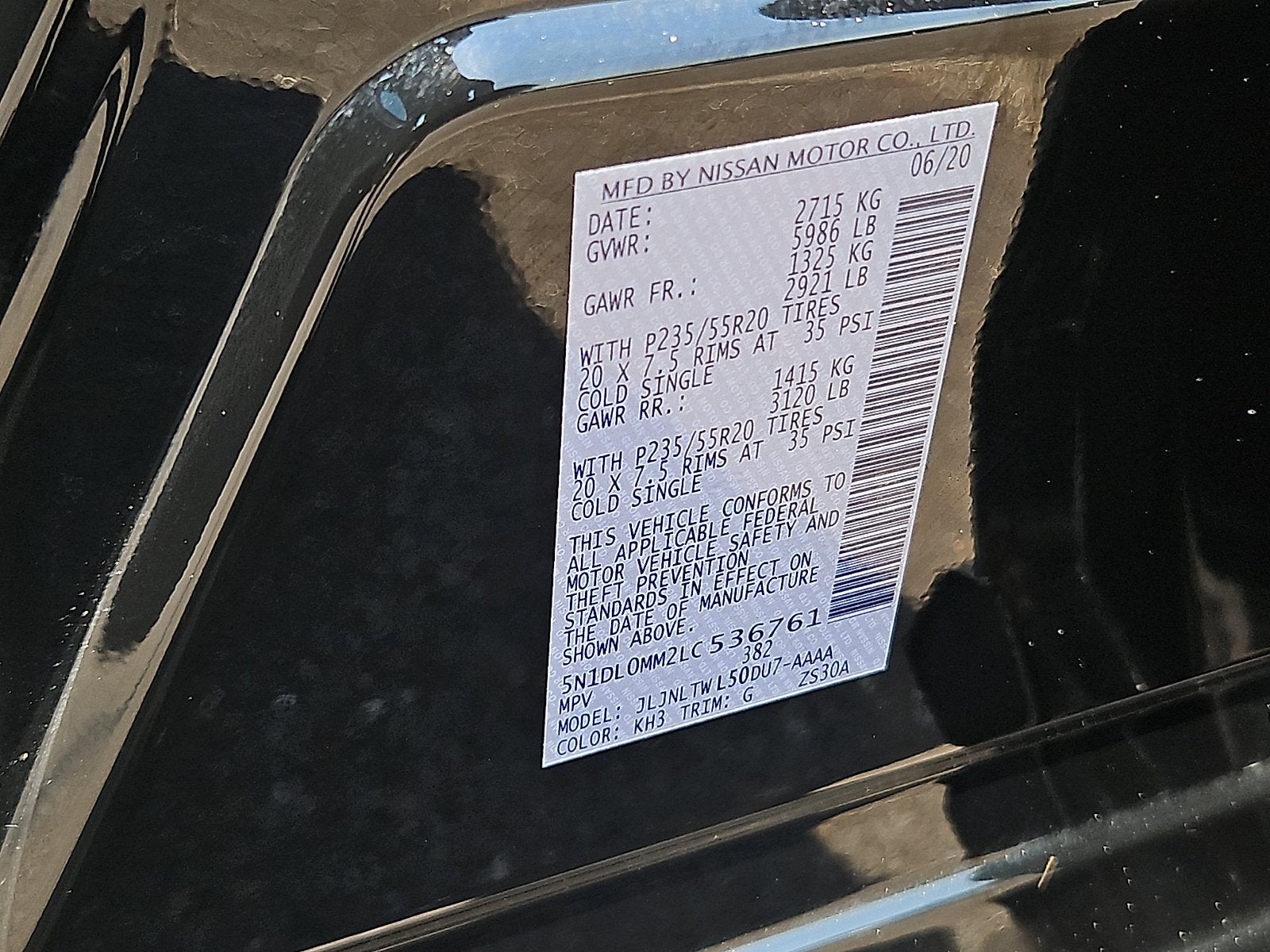 2020 INFINITI QX60 LUXE