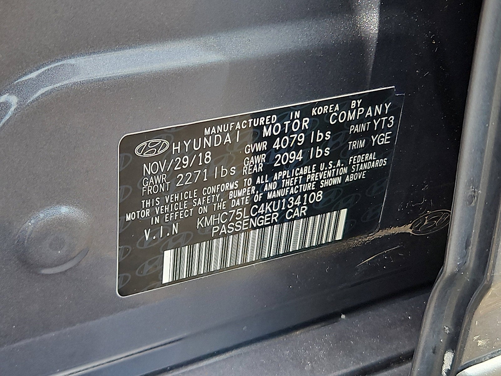 2019 Hyundai Ioniq Hybrid SEL