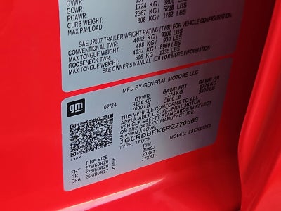 2024 Chevrolet Silverado 1500 Custom