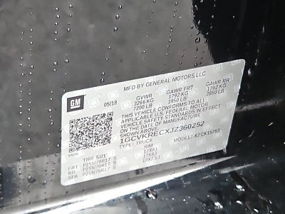 2018 Chevrolet Silverado 1500 LT