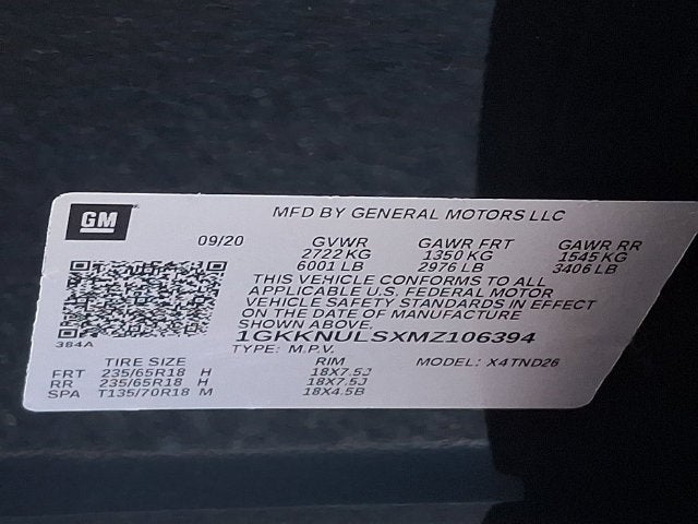 2021 GMC Acadia SLT