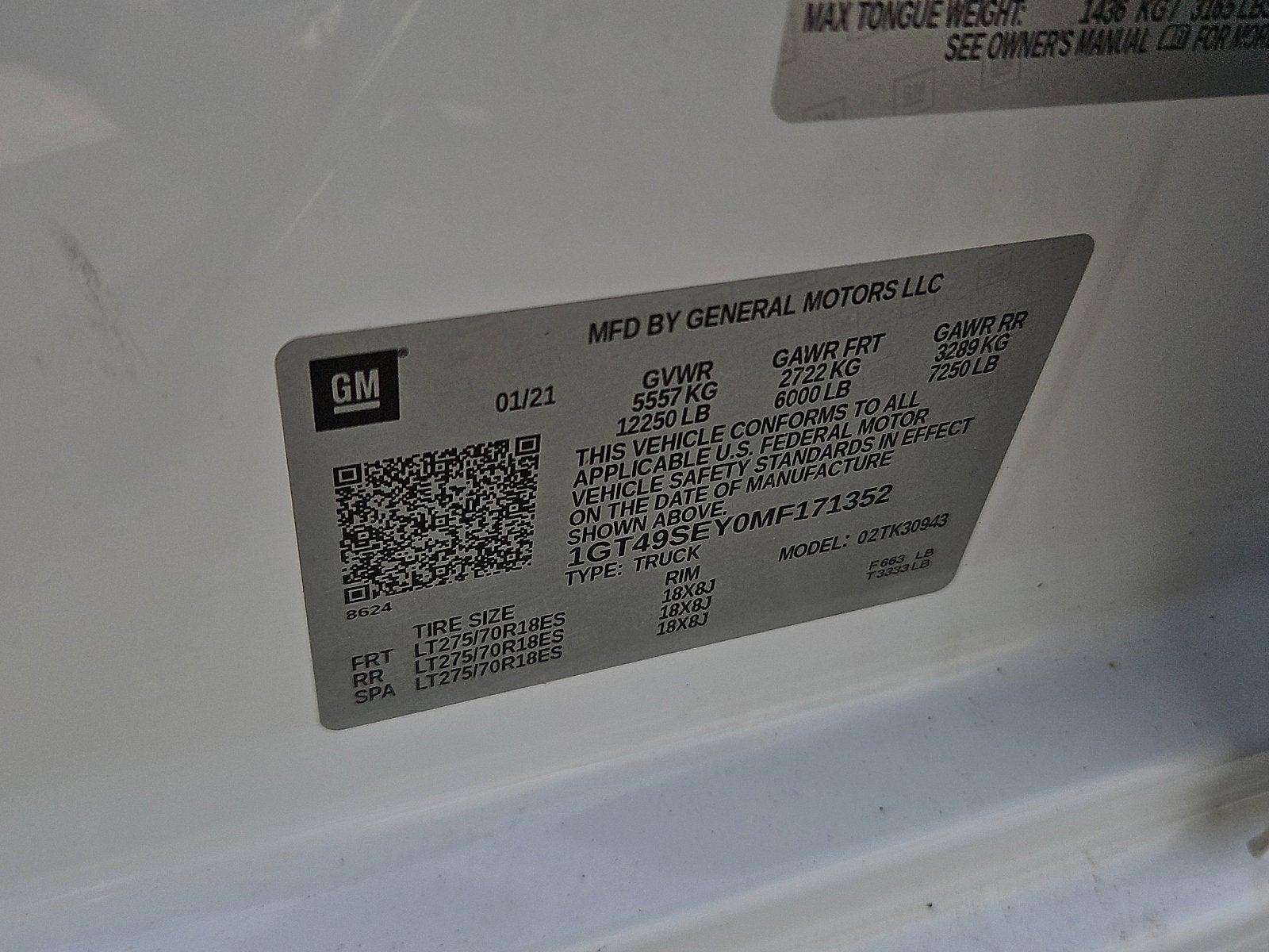 2021 GMC Sierra 3500 HD NA