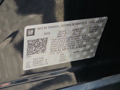 2018 GMC Terrain SLE