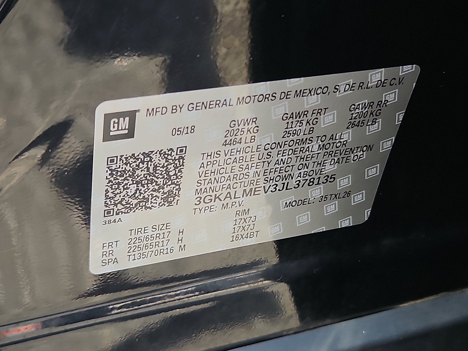 2018 GMC Terrain SLE