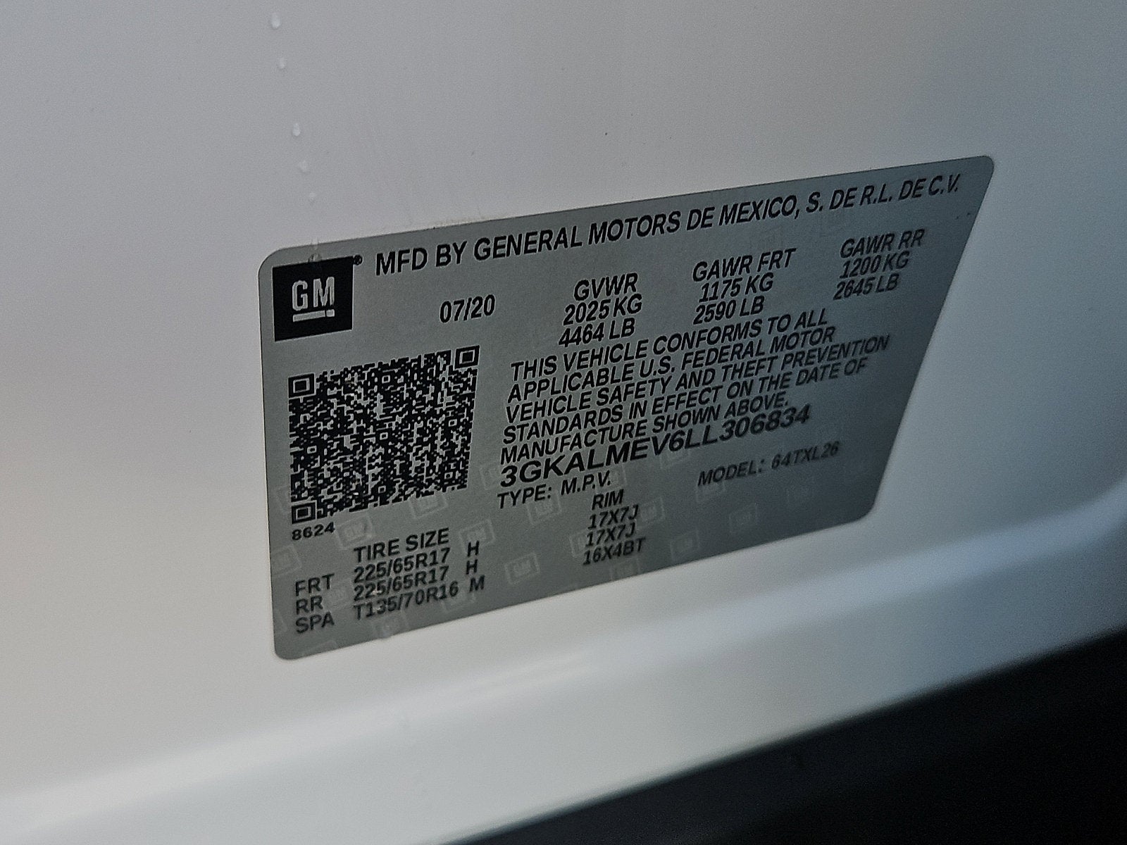 2020 GMC Terrain SLE