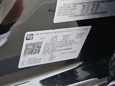 2023 GMC Sierra 1500 AT4X
