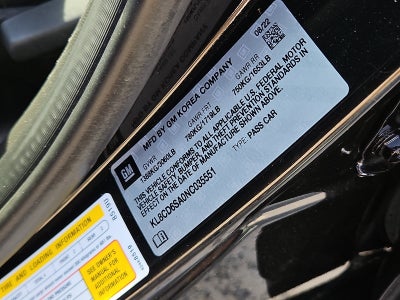 2022 Chevrolet Spark 1LT Automatic