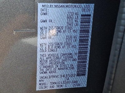 2027 INFINITI QX60 SPORT AWD
