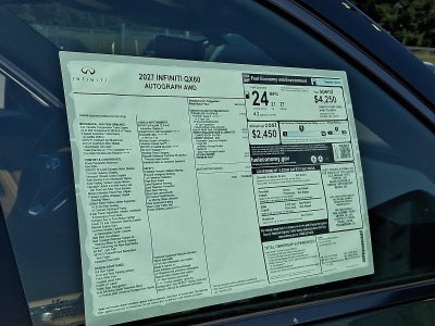 2027 INFINITI QX60 AUTOGRAPH AWD