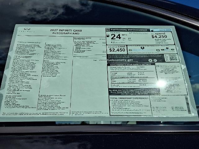 2027 INFINITI QX60 AUTOGRAPH AWD