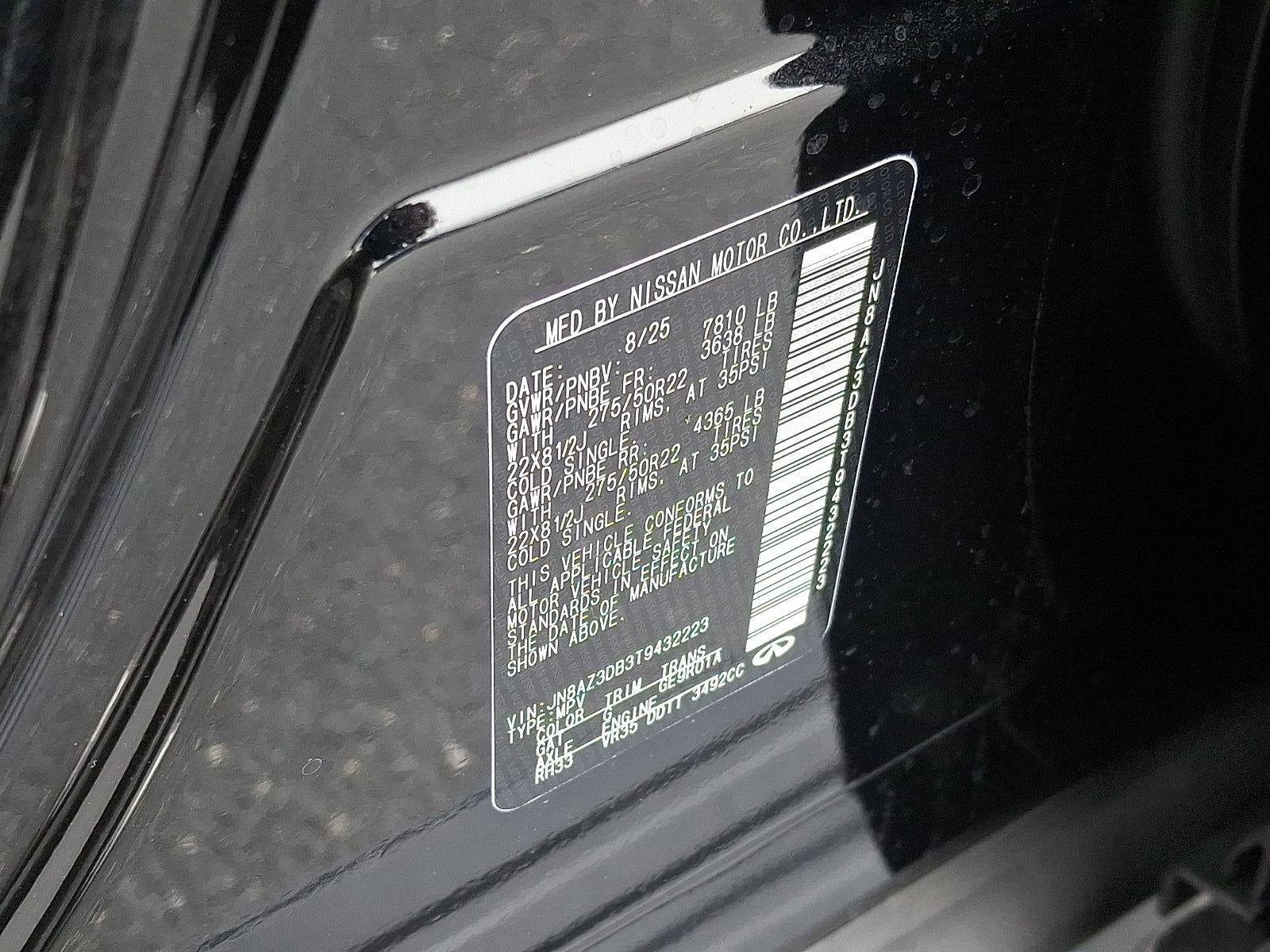 2026 INFINITI QX80 SPORT AWD