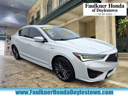 2019 Acura ILX Sedan w/Technology/A-Spec Pkg