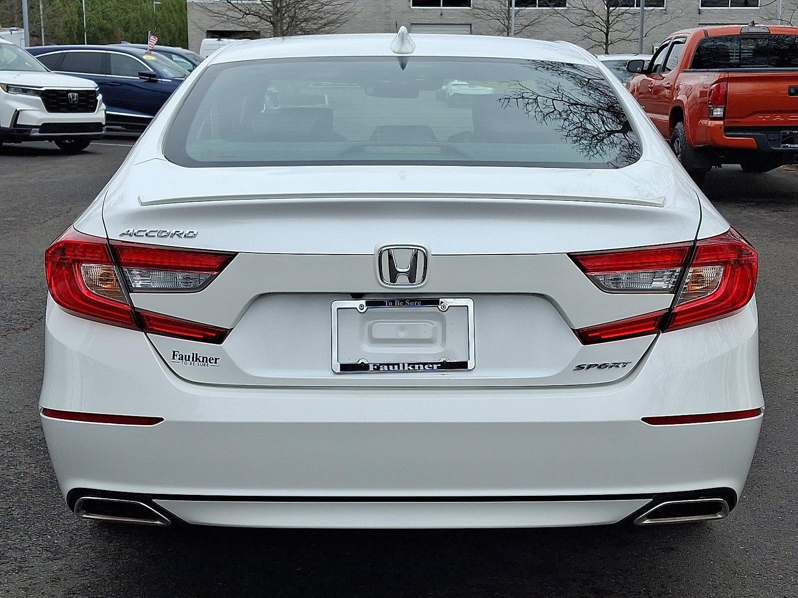 2019 Honda Accord Sedan Sport 1.5T CVT
