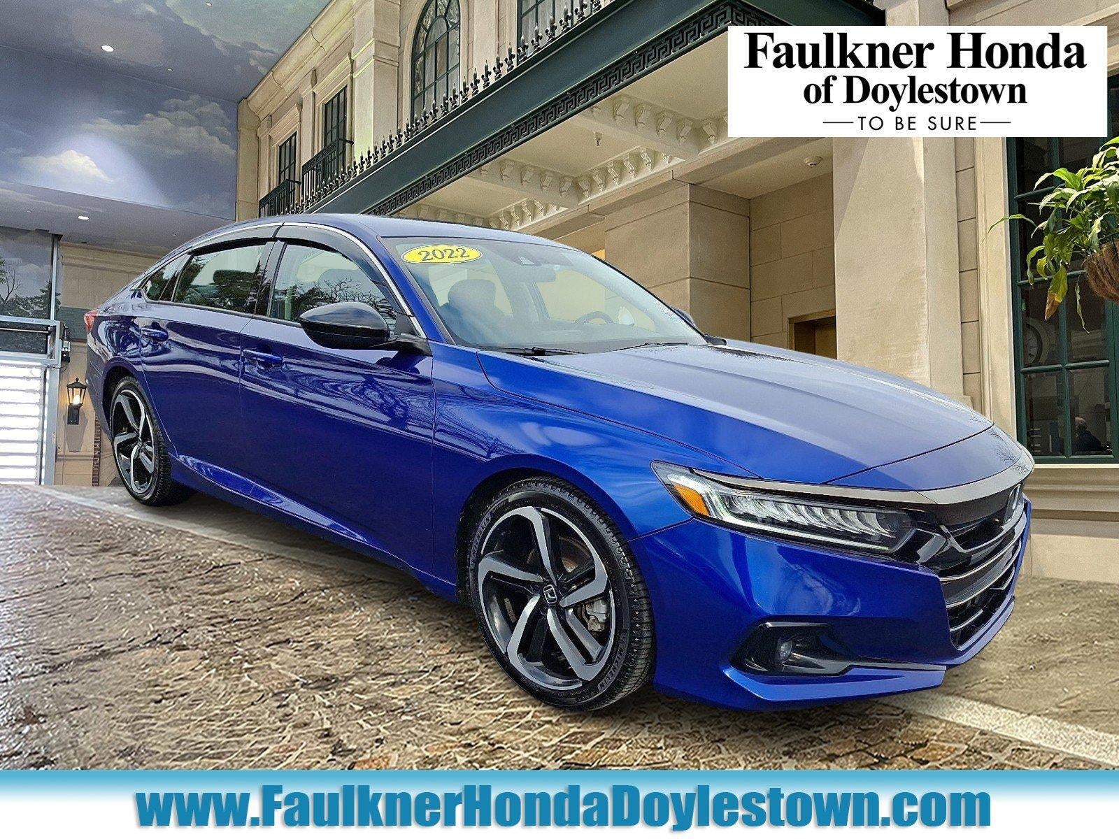 2022 Honda Accord Sedan Sport SE 1.5T CVT