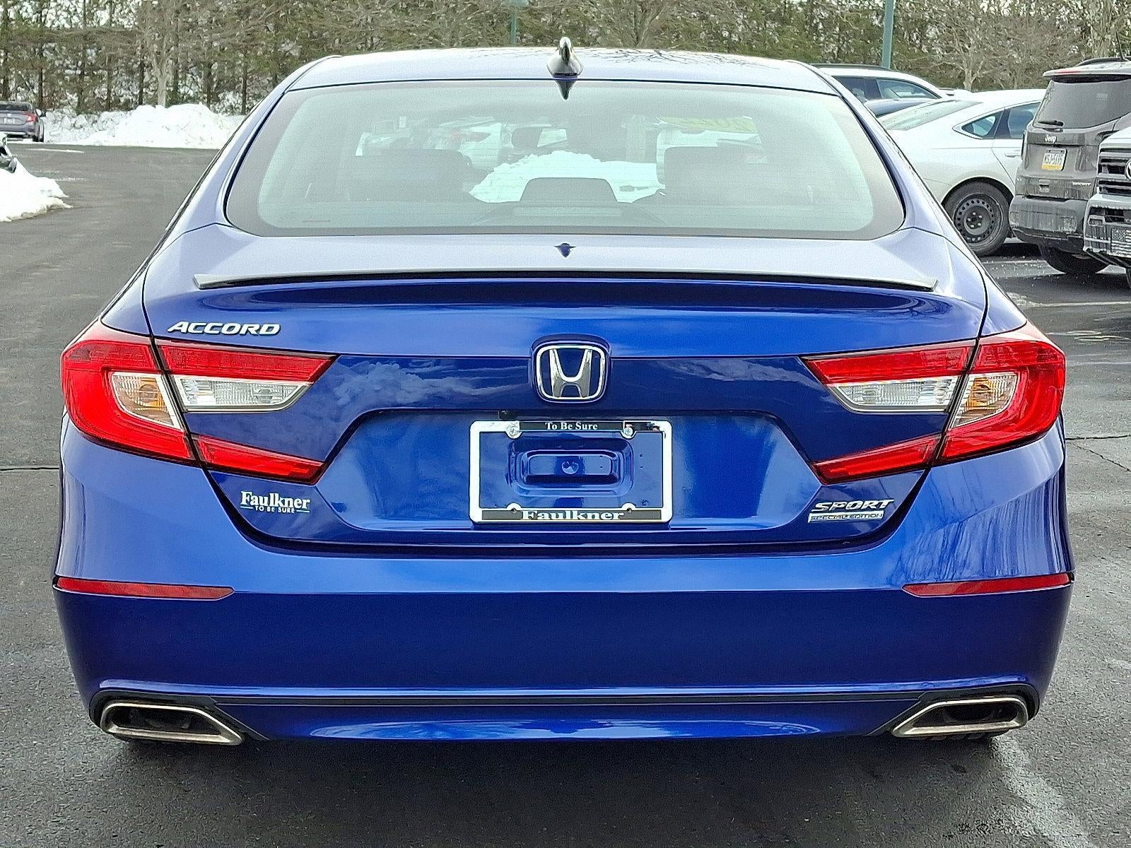 2022 Honda Accord Sedan Sport SE 1.5T CVT