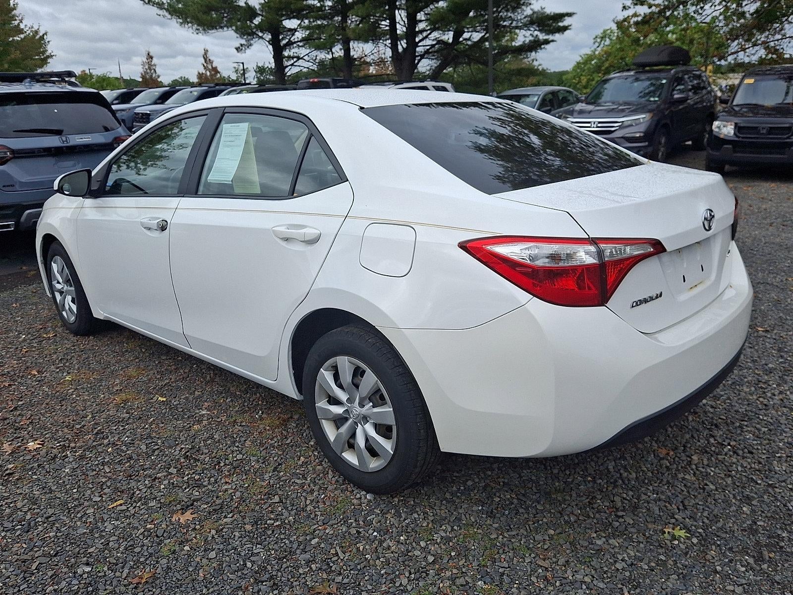 2015 Toyota Corolla 4dr Sdn CVT Auto LE (Natl)