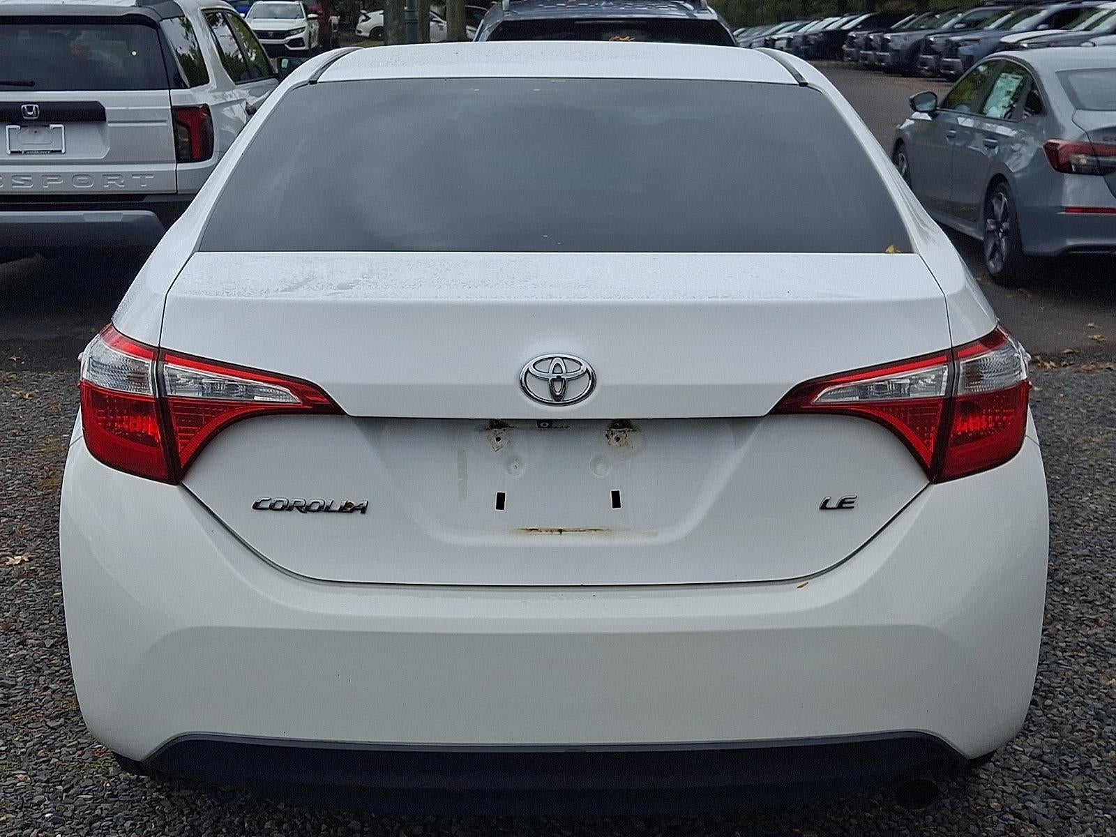 2015 Toyota Corolla 4dr Sdn CVT Auto LE (Natl)