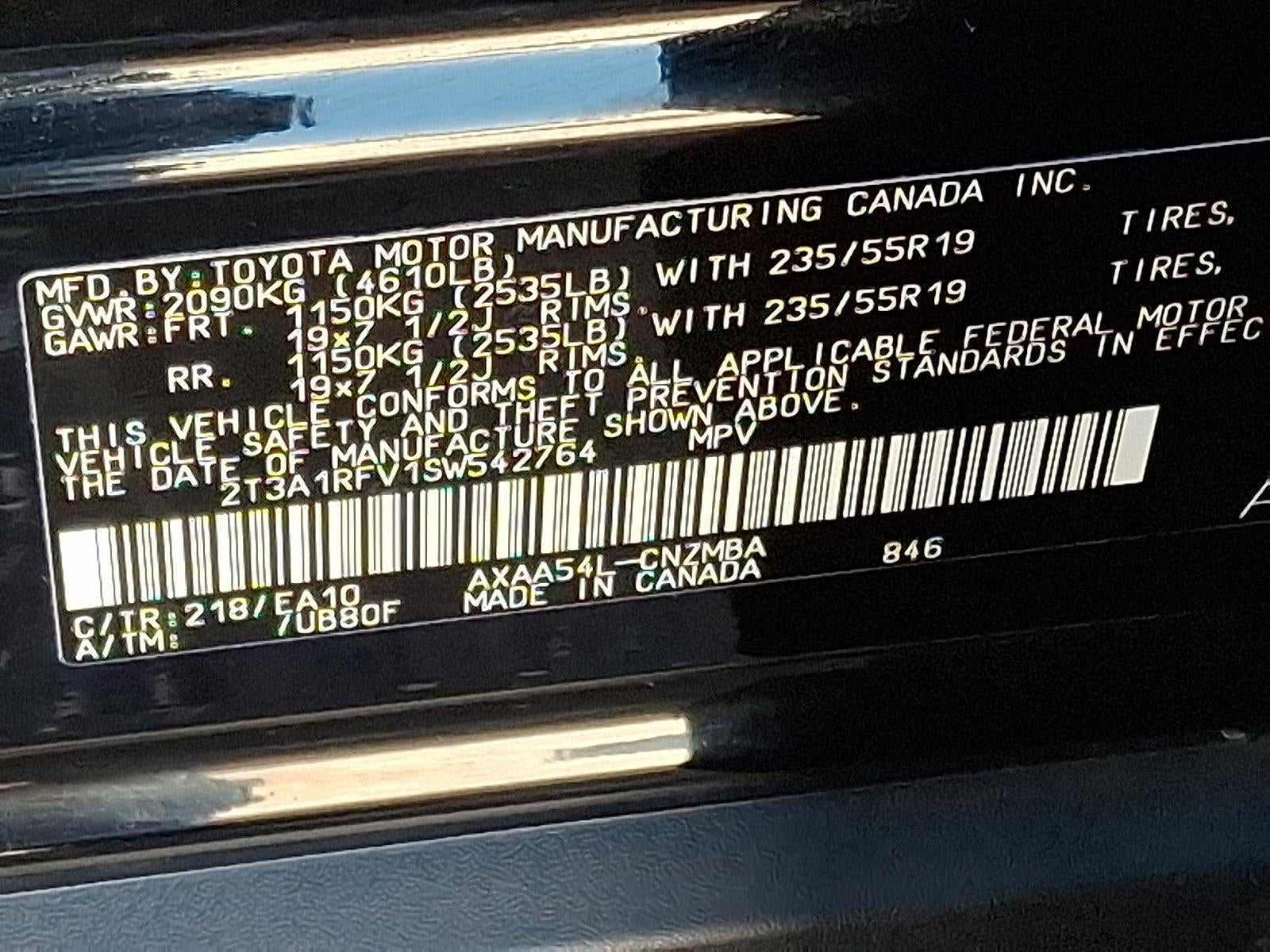 2025 Toyota RAV4 XLE Premium AWD (Natl)