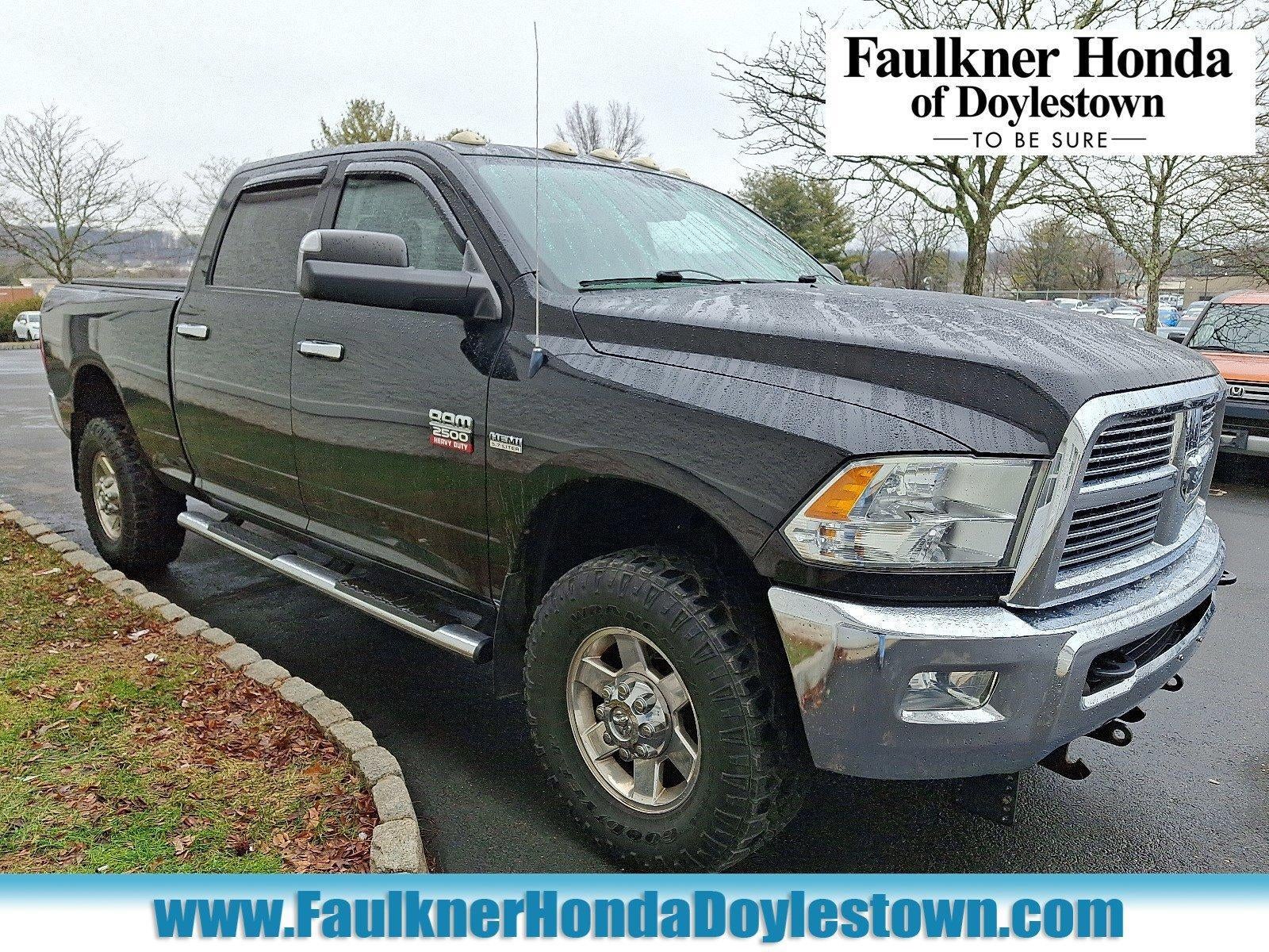 2012 RAM 2500 4WD Crew Cab 6.4 Ft Box Big Horn