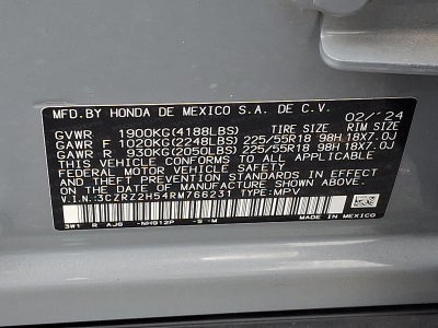 2024 Honda HR-V Sport AWD CVT