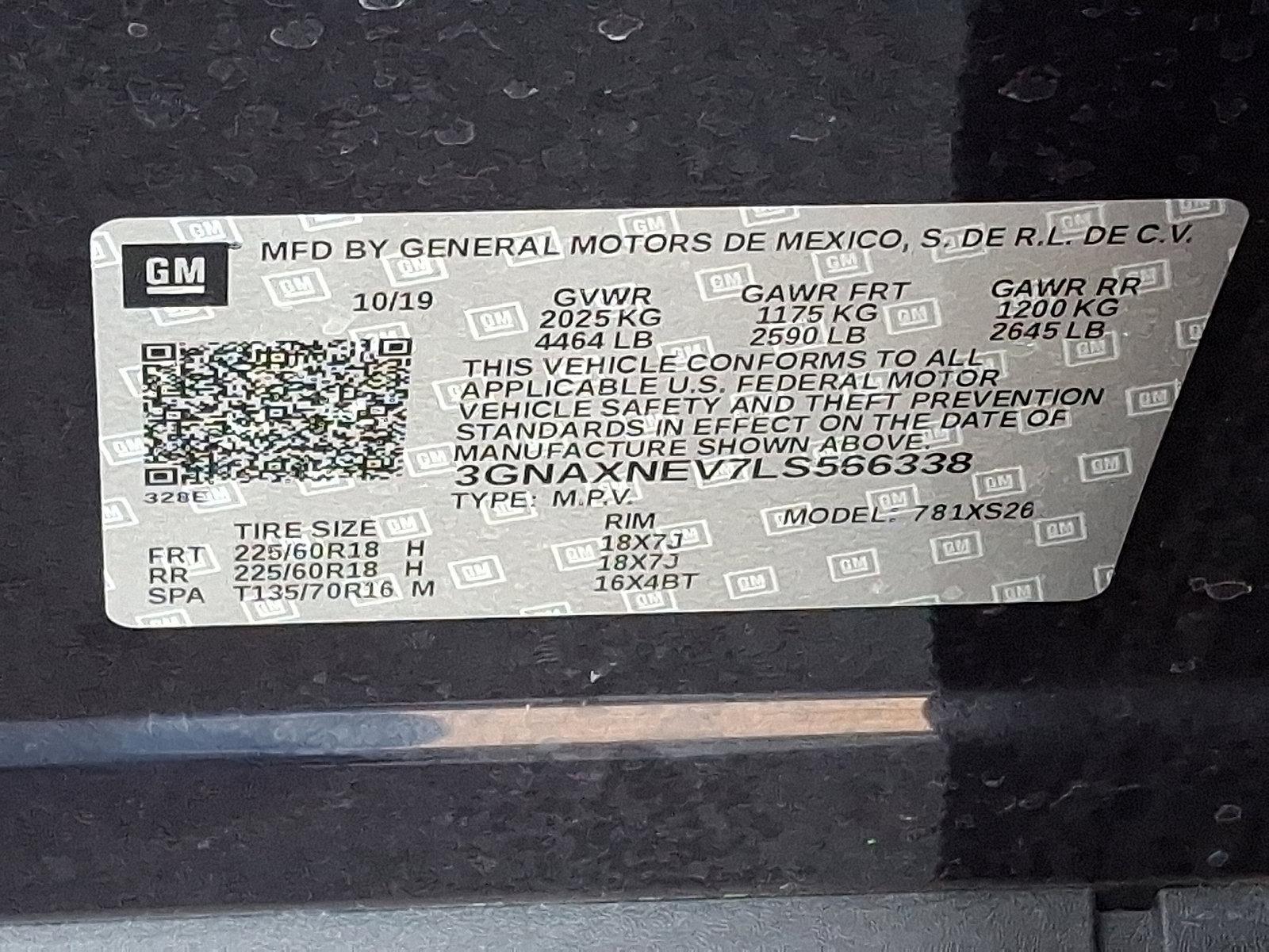 2020 Chevrolet Equinox FWD Premier