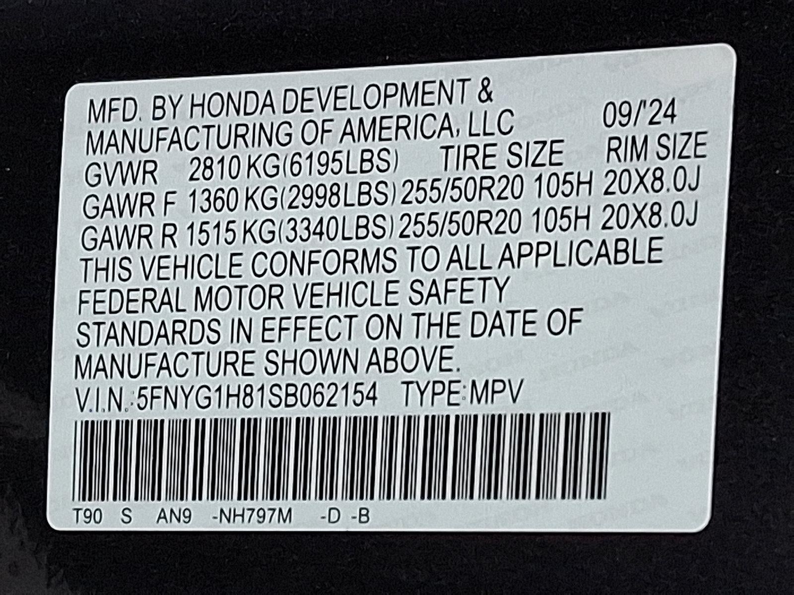 2025 Honda Pilot Elite AWD