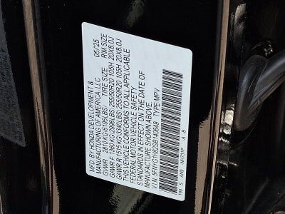 2025 Honda Pilot Elite AWD