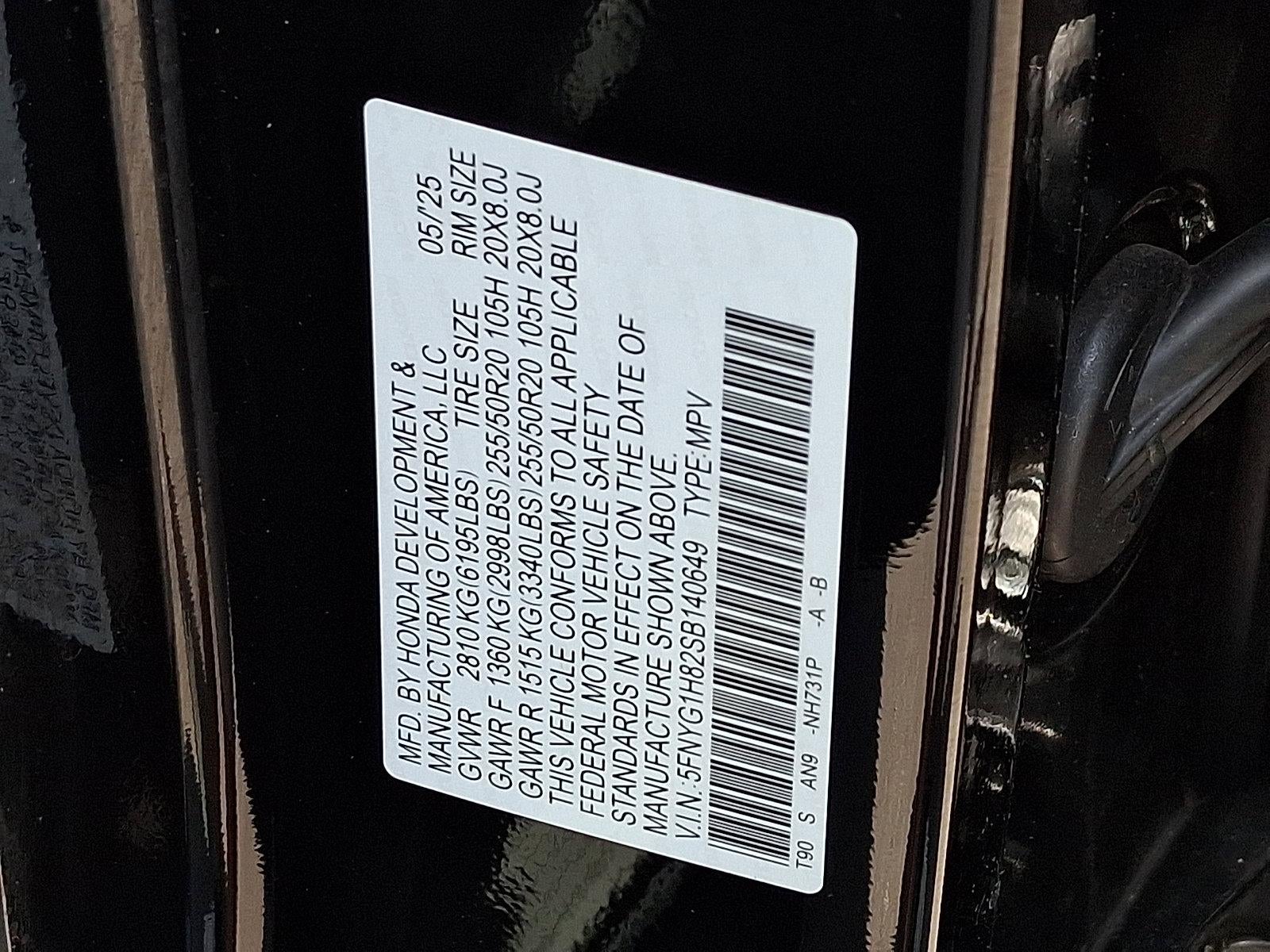 2025 Honda Pilot Elite AWD