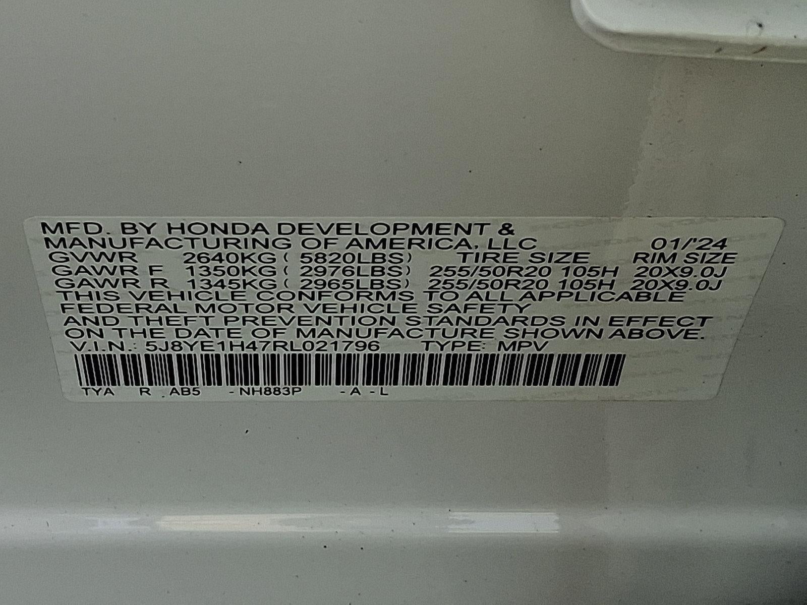 2024 Acura MDX SH-AWD w/Technology Package