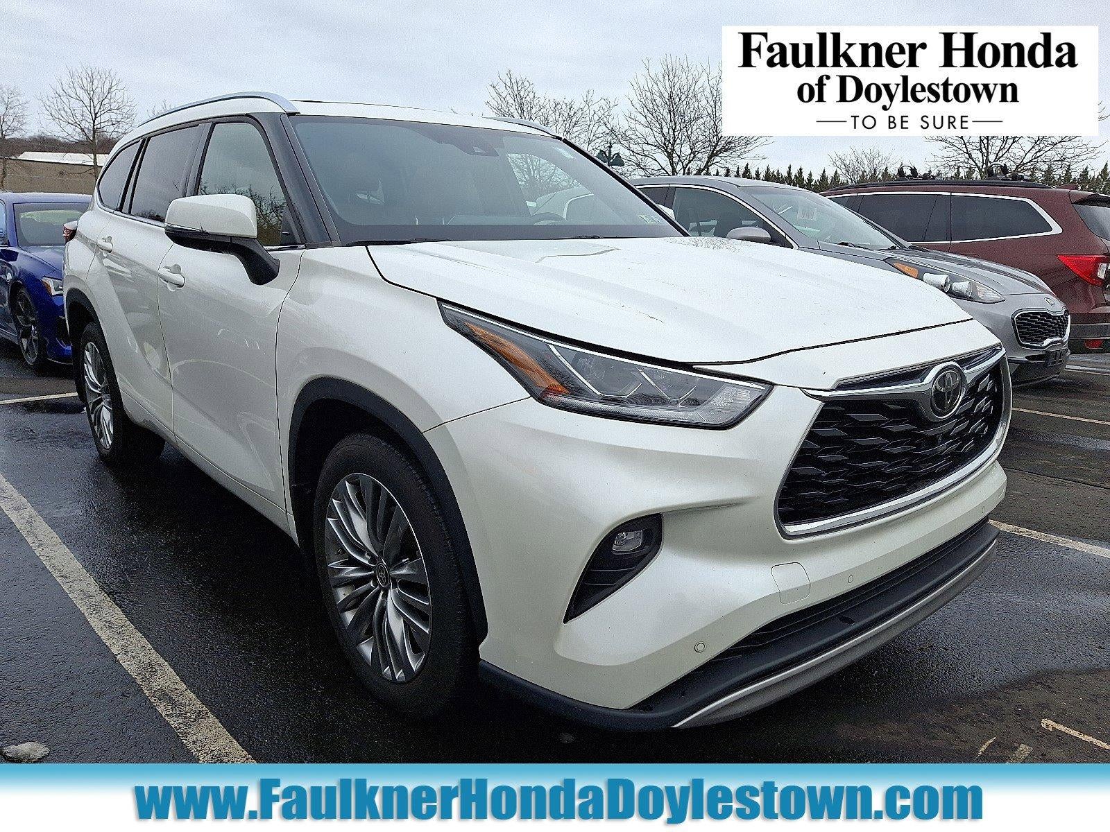 2021 Toyota Highlander Platinum AWD (Natl)