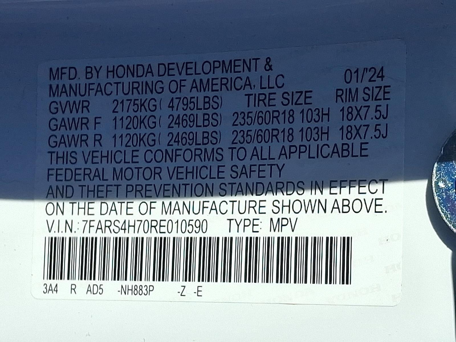 2024 Honda CR-V EX-L AWD