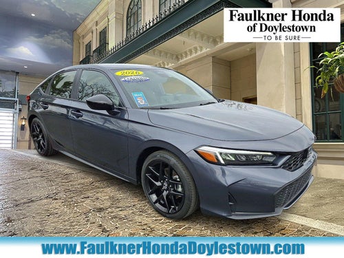 2026 Honda Civic Hatchback Hybrid Sport CVT
