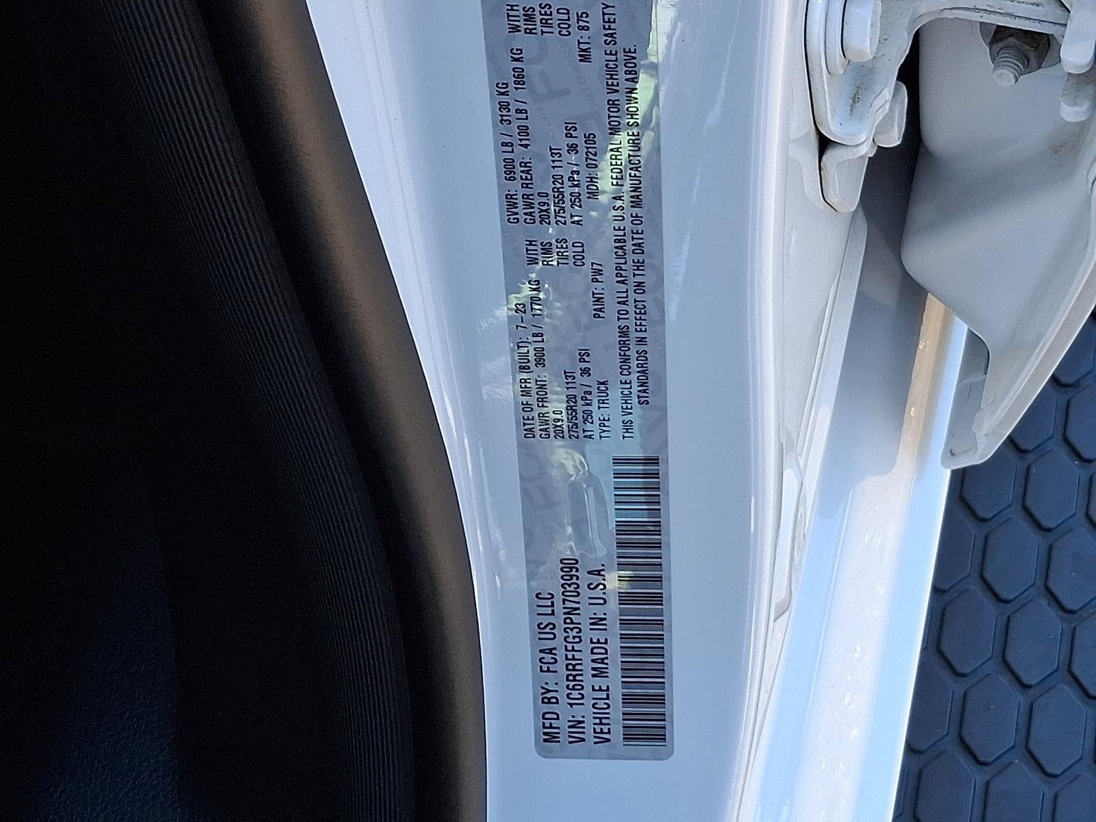 2023 RAM 1500 Big Horn 4x4 Crew Cab 5'7" Box
