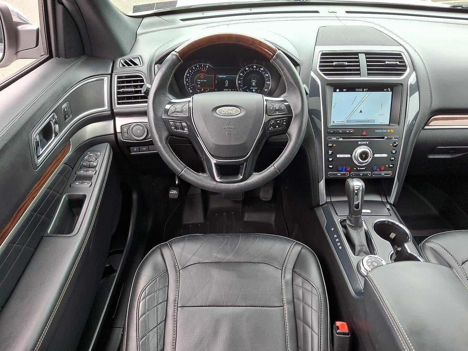 2018 Ford Explorer Platinum 4WD
