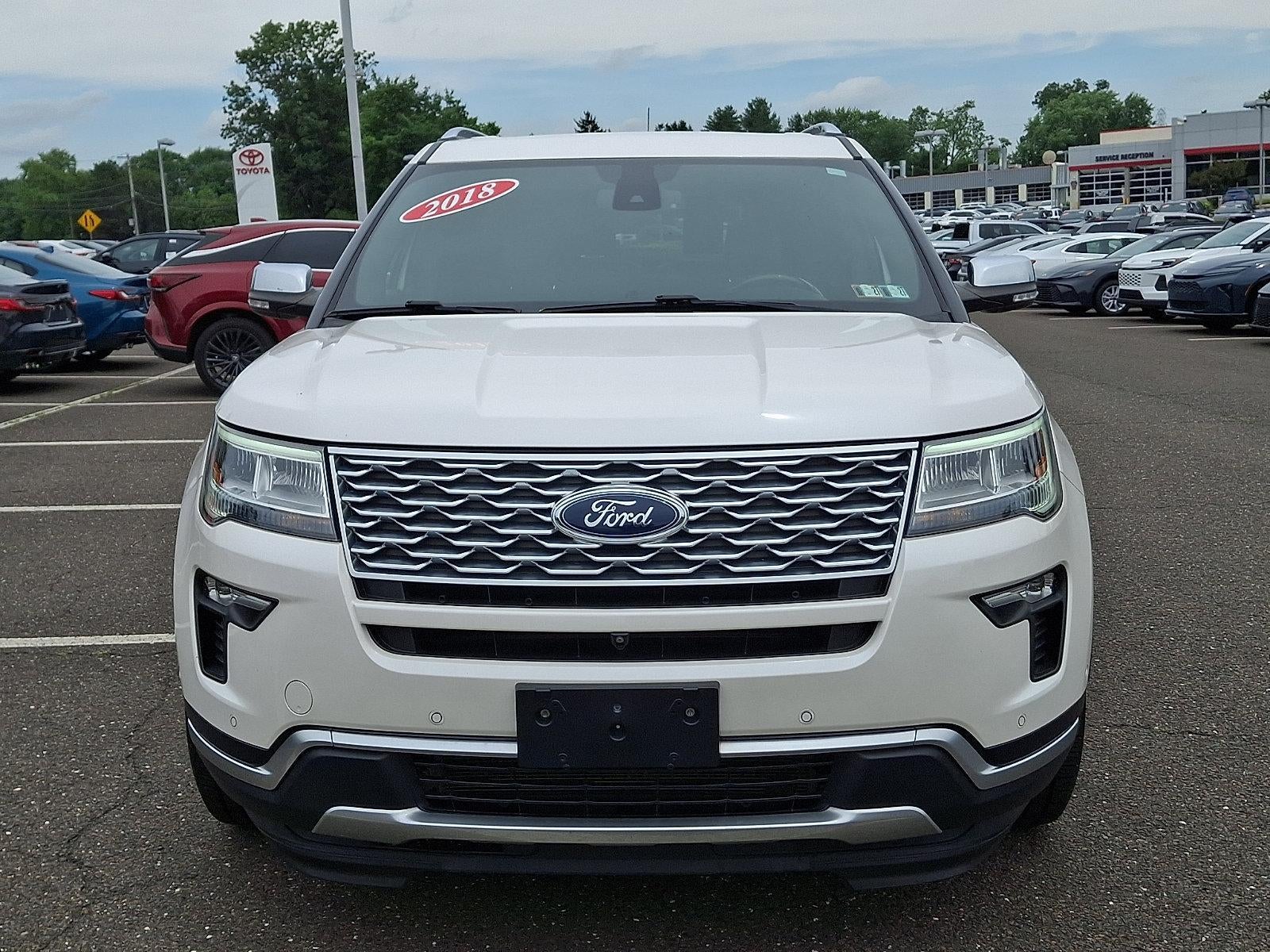 2018 Ford Explorer Platinum 4WD