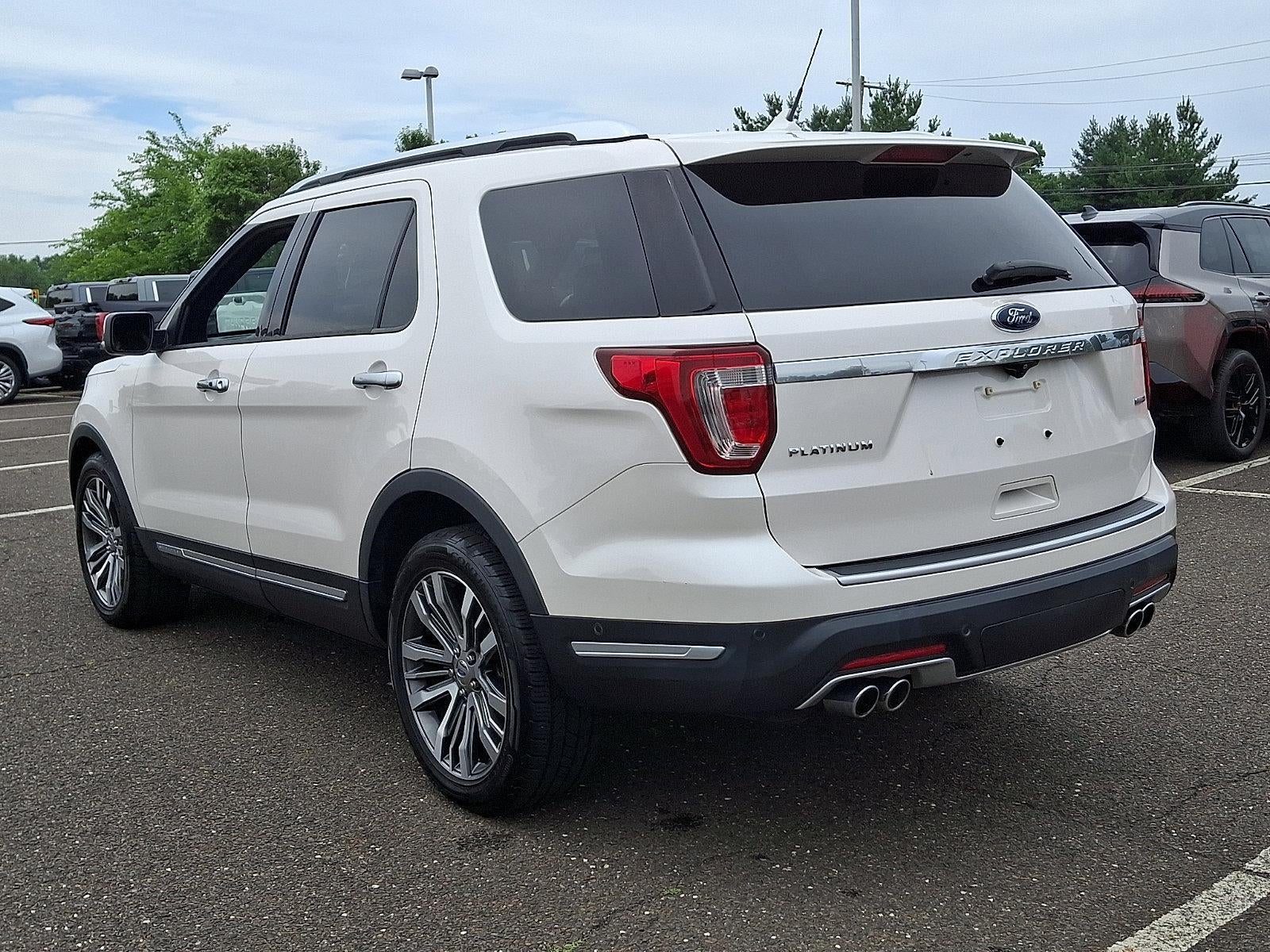 2018 Ford Explorer Platinum 4WD