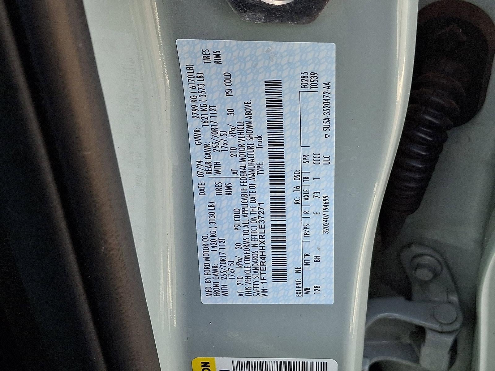 2024 Ford Ranger XLT 4WD SuperCrew 5' Box