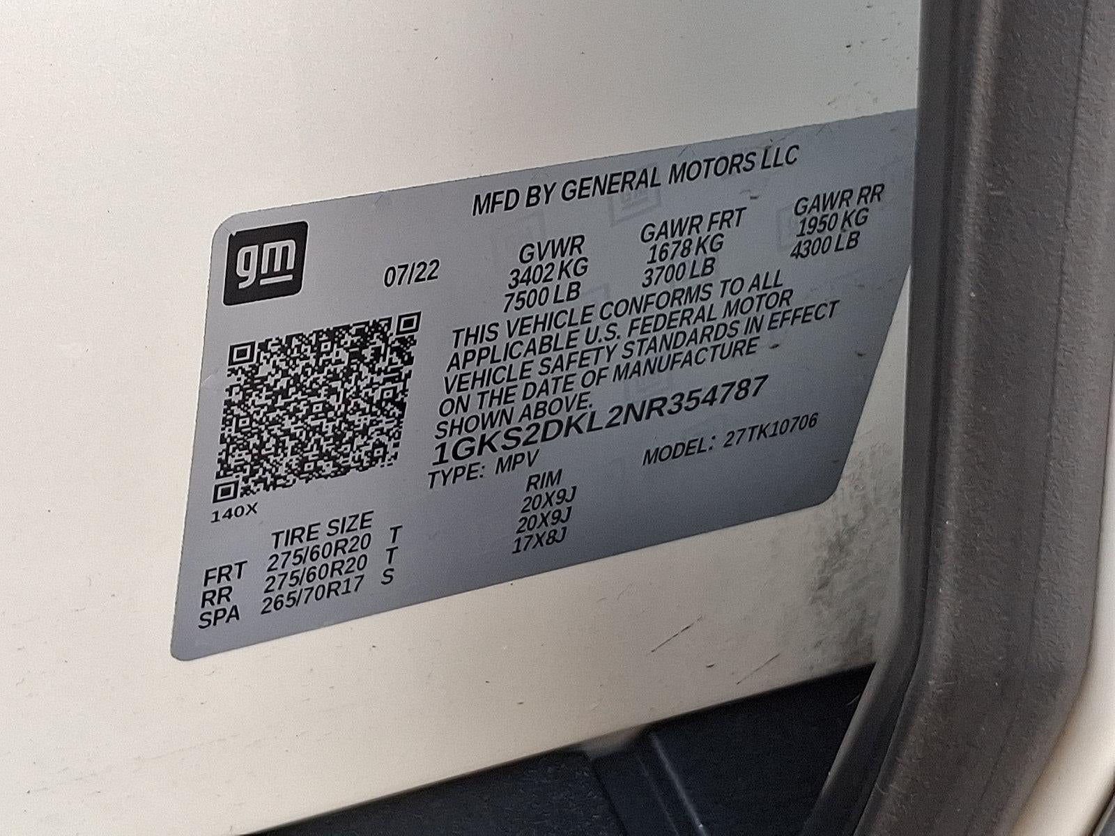 2022 GMC Yukon 4WD 4dr Denali