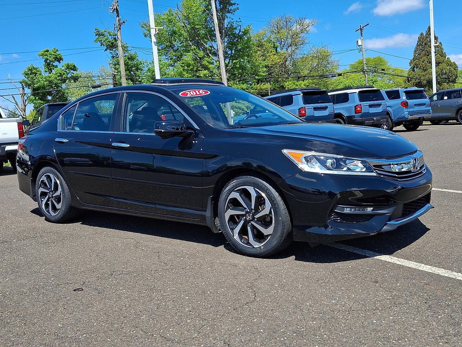 2016 Honda Accord Sedan EX-L CVT PZEV with Navigation and Honda Sensing