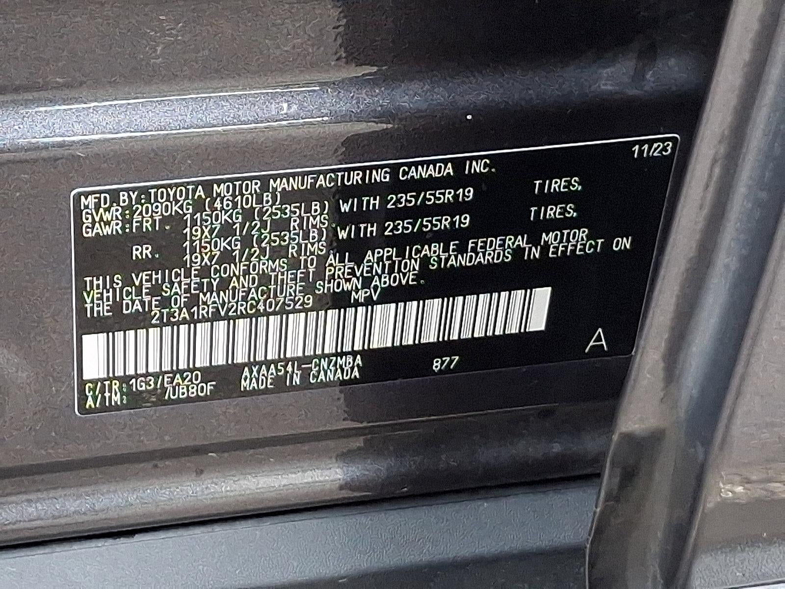 2024 Toyota RAV4 XLE Premium AWD (Natl)