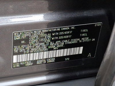 2025 Toyota RAV4 LE AWD (Natl)