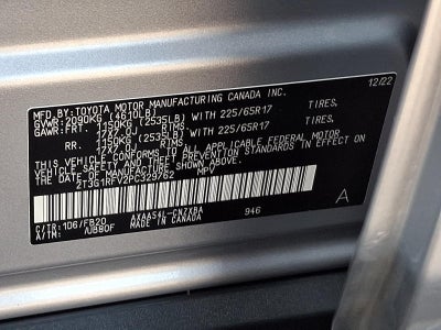 2023 Toyota RAV4 LE AWD (Natl)
