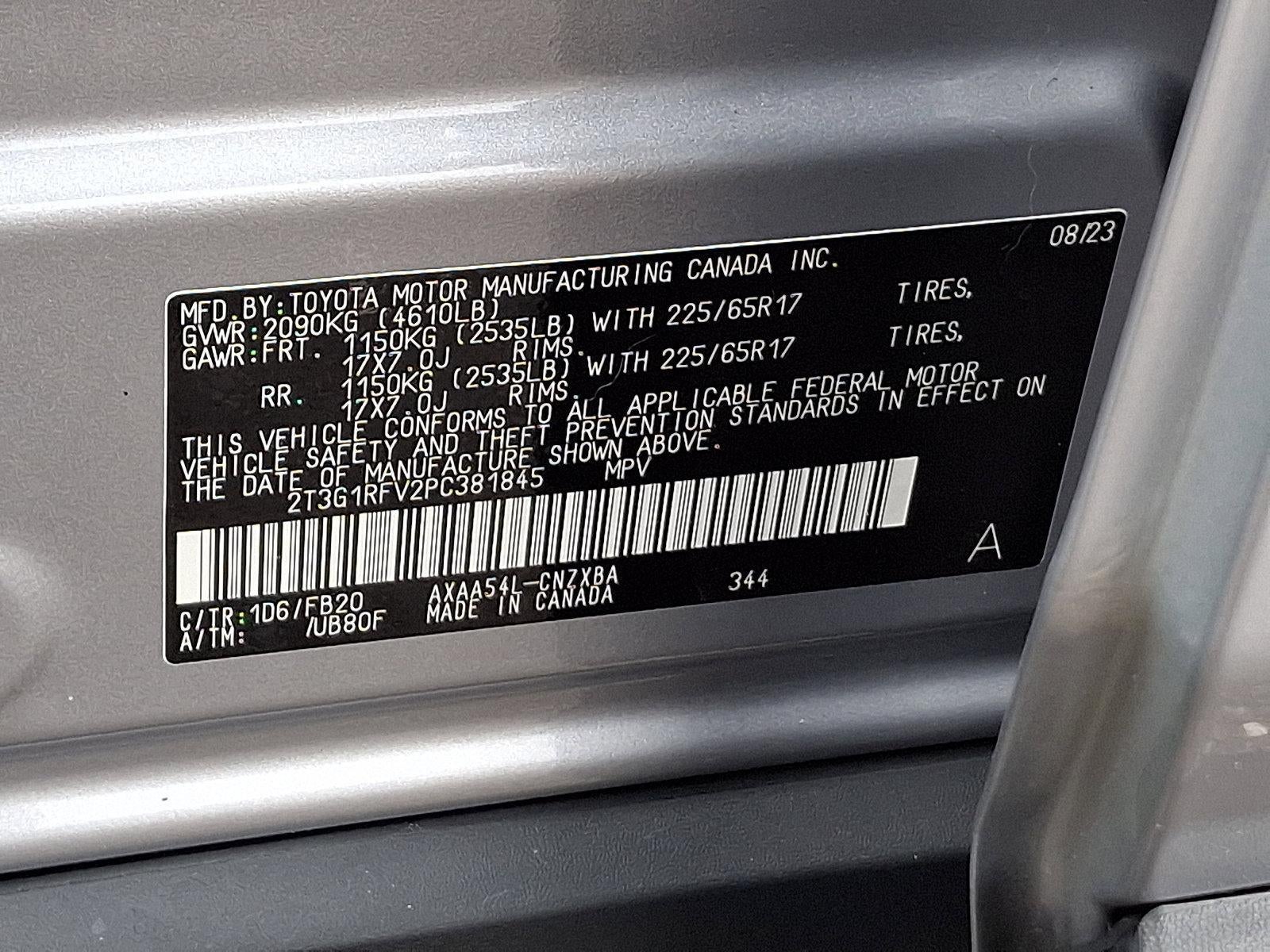 2023 Toyota RAV4 LE AWD (Natl)