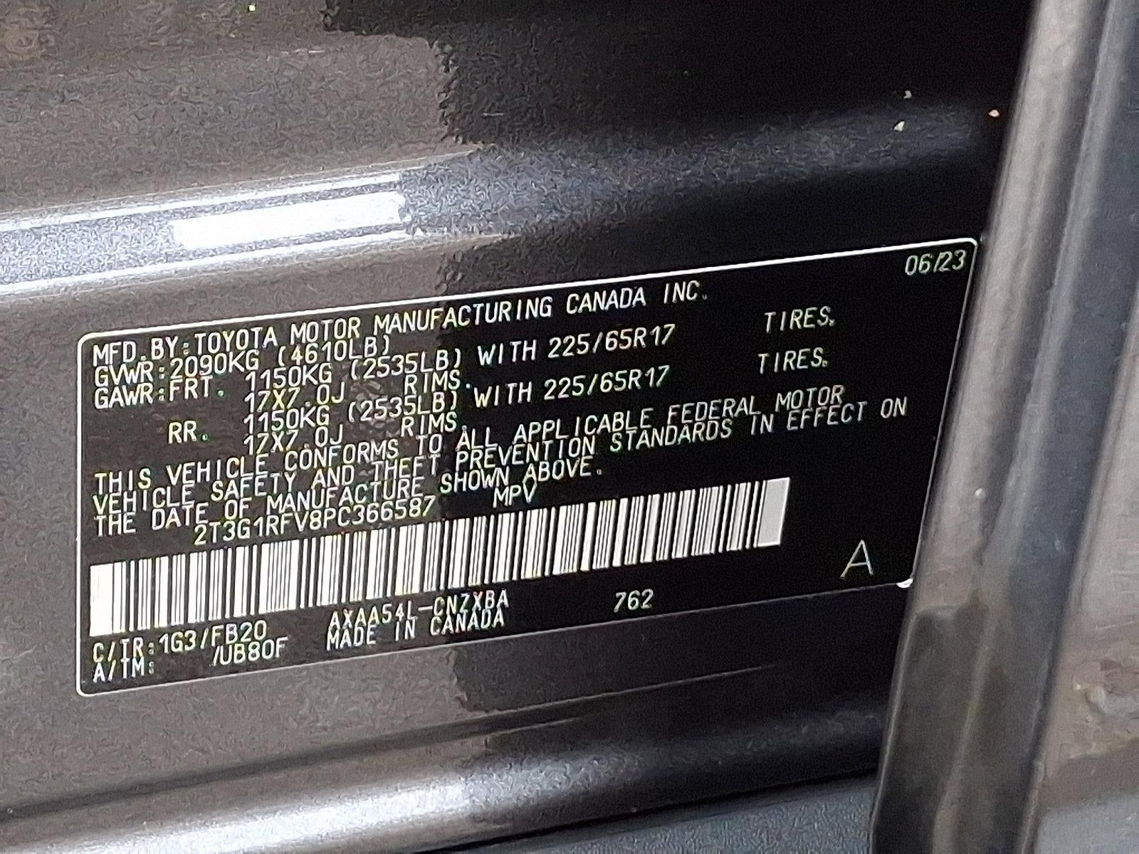 2023 Toyota RAV4 LE AWD (Natl)