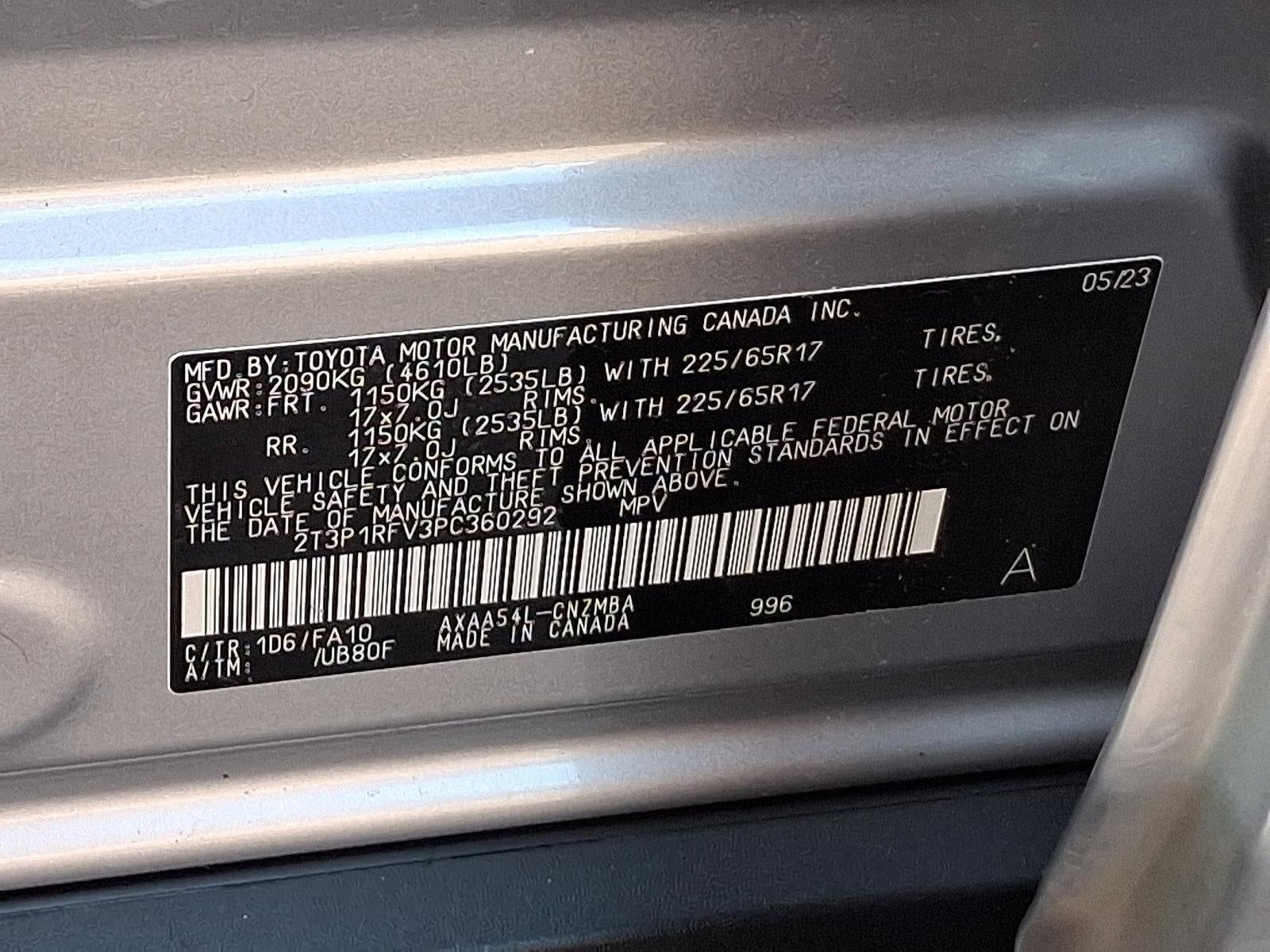 2023 Toyota RAV4 XLE AWD (Natl)
