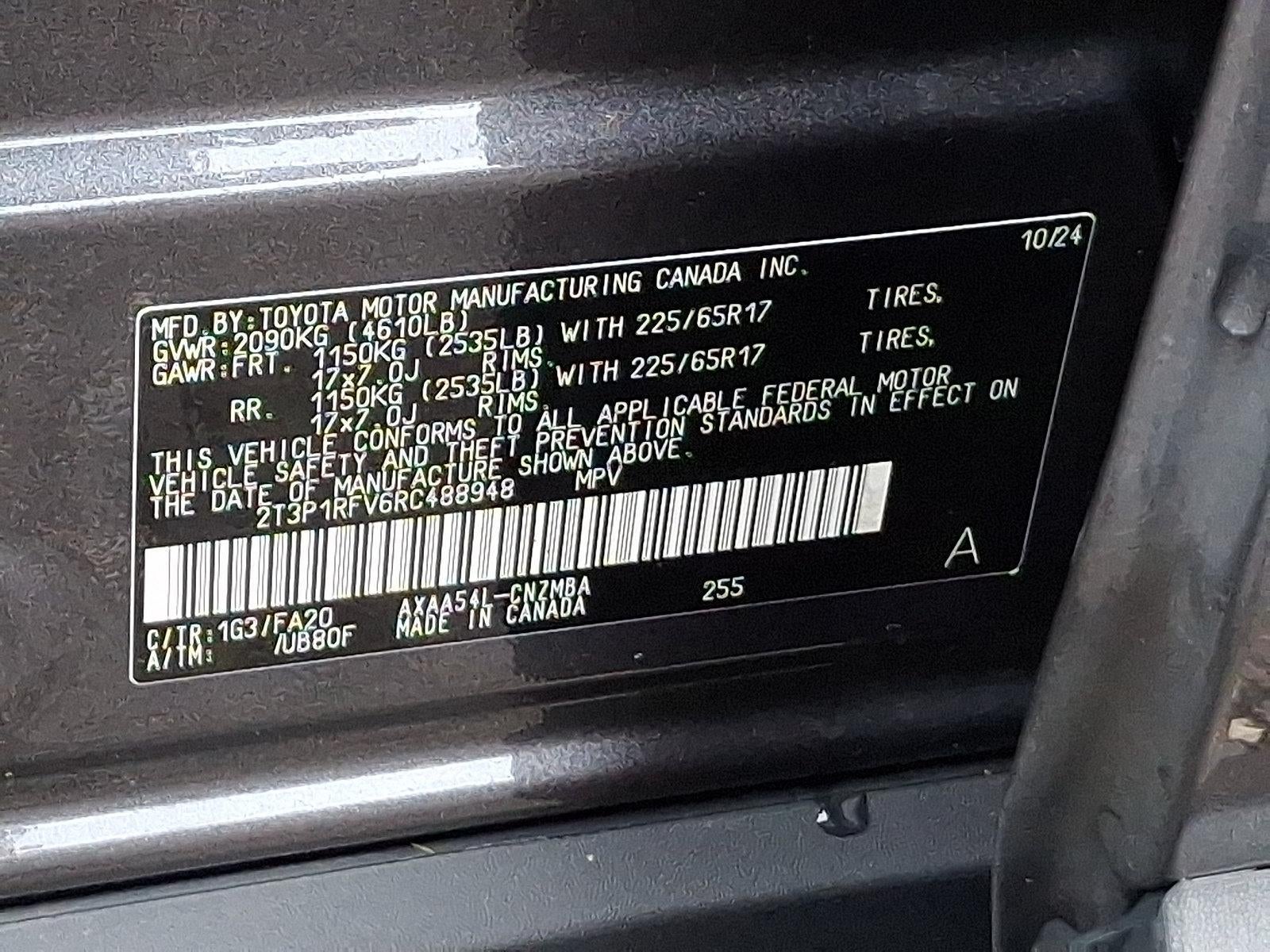 2024 Toyota RAV4 XLE AWD (Natl)