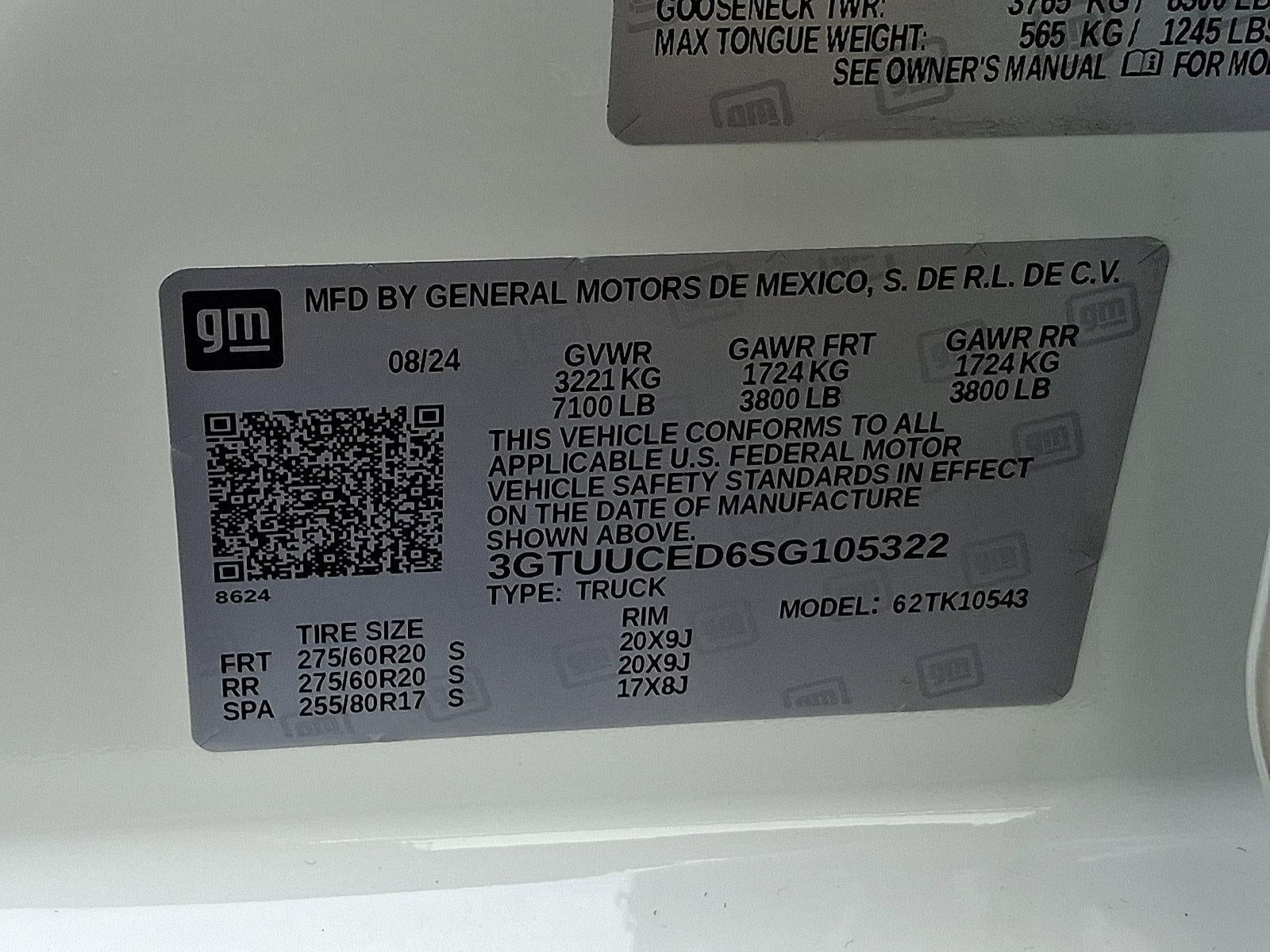 2025 GMC Sierra 1500 Crew Cab Short Box 4-Wheel Drive Elevation 3SB